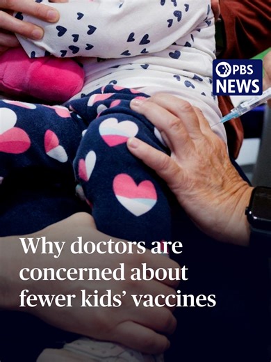 In a major departure from past practice, the CDC is scaling back the number of recommended vaccines for children. The new schedule recommends that flu and COVID-19 vaccines only be given after consulting with a health care provider. It also narrows recommendations for hepatitis A and B, RSV, and bacterial meningitis to what it considers higher-risk groups. The decision aligns the U.S. more closely with Denmark and Japan, something that HHS Secretary Robert F. Kennedy Jr. has long wanted. The new