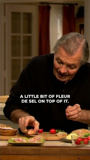 Radish au Beurre by Jacques Pépin - 1 Minute Recipe #howto #cooking