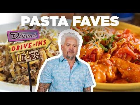 TOP Pasta Dishes on #DDD with Guy Fieri 🍝 | Diners, Drive-Ins and Dives | Food Network