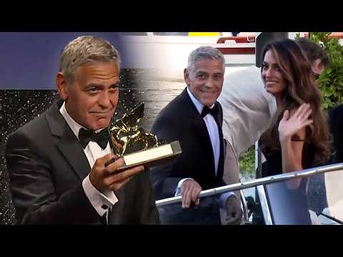 George Clooney Gets Golden Lion at the Venice International Film Festival