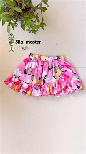 Easy Skirt Cutting and Stitching Tutorial ✂️ | Step-by-Step Sewing Guide