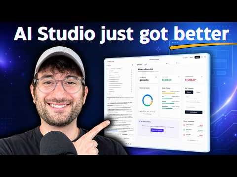 Google AI Studio 2.0: build FULL-STACK apps (Firebase integration tutorial)