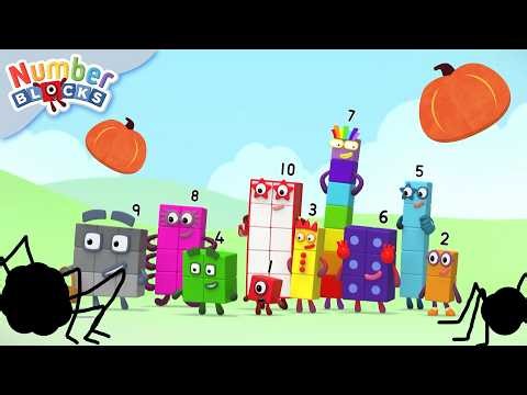 Halloween Holiday Homework Help | Halloween Math for Kids Compilation | Numberblocks