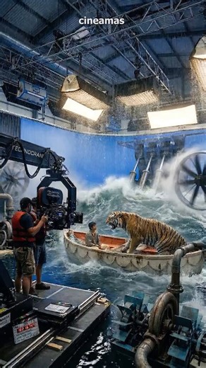 I was today years old when I found out the tiger in Life of Pi was actually a blue robot. 🤯