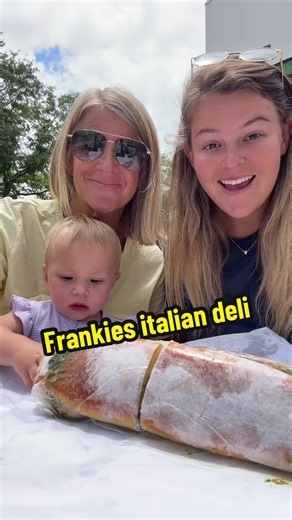 Awesome sandwiches from @Frankie’s Italian Deli #frankiesitaliandeli #burratabekiddingme #tampafl #megandmaddie #foodreview