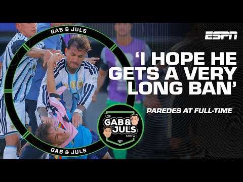 ‘UNACCEPTABLE!’ 😤 Should Leandro Paredes be BANNED for flooring García?  | ESPN FC