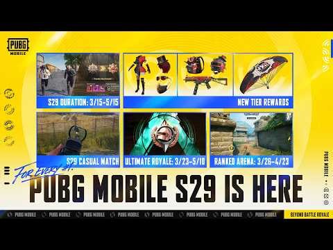 PUBG MOBILE | Season 29 is here!