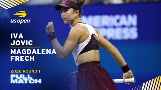 Iva Jovic vs Magdalena Frech Full Match | 2026 US Open Round 1
