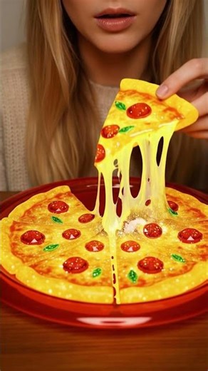 AI Glass Pizza ASMR: You Won't Believe It