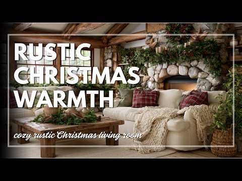 Cozy Rustic Christmas Living Room Ideas 🎄 Create a Charming Holiday Retreat with Foraged Greenery