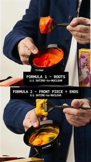 Vibrant Copper Formula | Pulp Riot Satire Custom Mix Guide with ‪@Themanemichael‬