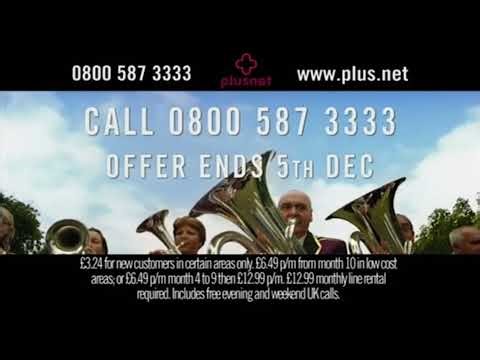 Plusnet - The Plusnet Band (2011, UK) (December)