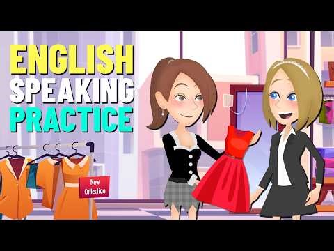 Learn English Daily Conversations for English Speaking Practice | Going Shopping in English (A2-B1)