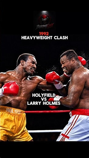 Holyfield vs Holmes Highlights (1992)🥊 #boxing #shorts #new