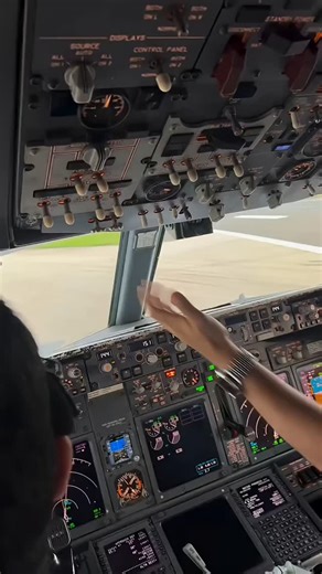 🛫 on Instagram: "Cockpit ✈️ Ultra-realistic modern airplane cockpit interior with hundreds of illuminated control buttons, switches and detailed flight instruments, wide-angle view from pilot seat, windshield showing bright sky, clouds and horizon line, complex avionics panels with glowing displays, realistic texture on metal and plastic surfaces, soft reflections, cinematic daylight lighting coming from outside, depth of field, extremely high detail, sharp focus, photorealistic color grading,