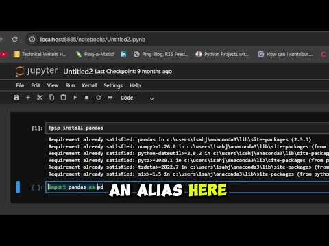 Python Pandas Not Working Install It in Jupyter Notebook the RIGHT Way