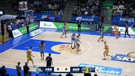 Spiel Highlights zu SKYLINERS Frankfurt - ALBA BERLIN