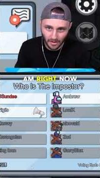 Ssundee frames Ambrew perfectly as the imposter 😭😭#ssundee #amongus