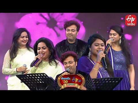 Sunitha,Ramya Behara & Sri Krishna Singing Performance | Eenadu 50 Event-Vizag|14th Dec 2025