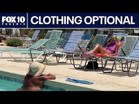 Arizonans skinny-dip at nudist park to stay cool on 115-degree day | FOX 10 Phoenix