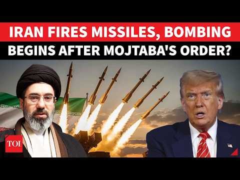 Breaking: Iran Launches Missile Barrage After Mojtaba's Order? Alert Issued; 'US Warships In Danger'