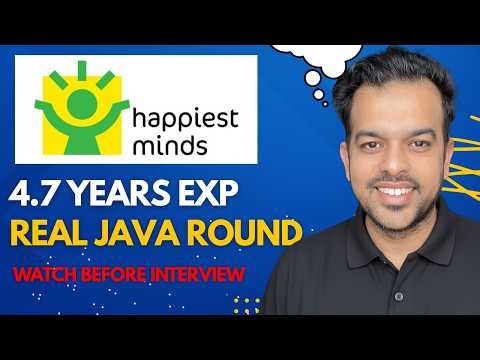 Real Microservices Interview Questions | Happiest Minds Java Round