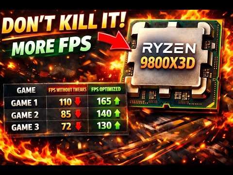 Ryzen 9800X3D don't KILL IT ...BIOS optimization in 2026 🔥