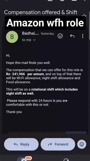 Transportation representative@amazon |wfh#wfh #freshers #jobs