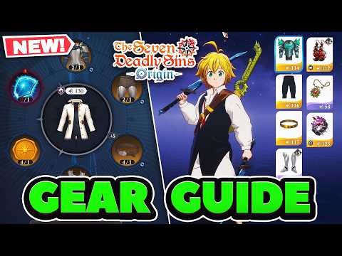 HOW TO GEAR YOUR HEROES! DO MAXIMUM DAMAGE! Gear Guide! | 7DS: Origin