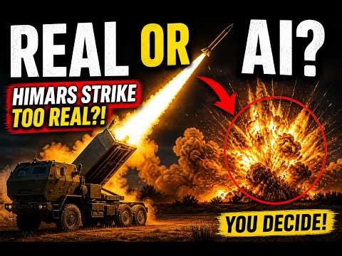 🤯 REAL OR AI? HIMARS STRIKES DESTROY TARGETS IN SECONDS 💥🚀 | U.S. Military Precision Attack