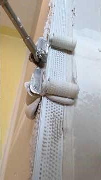 Perfect Outside Corners Using Mud-Set Bead (No Staples or Glue)