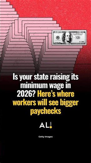 States raising minimum wage in 2026