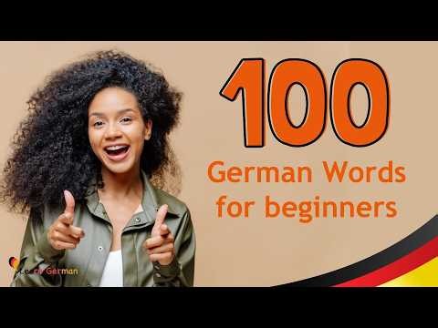 Stop Wasting Time: Learn These 100 German Words Instead | 4 Week Plan | Learn German