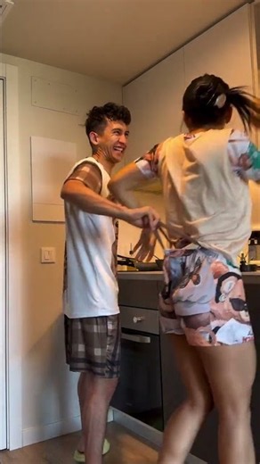 Giving my GF hard wedgie #wedgie #prank