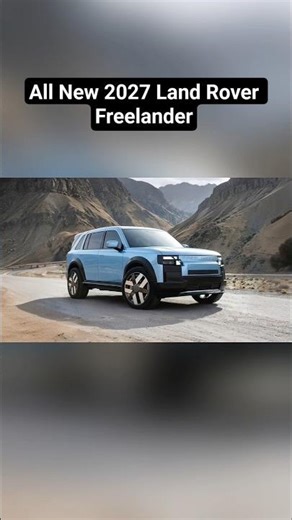 All New 2027 Land Rover Freelander! #shorts