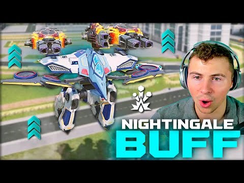 Nightingale Gets Rebalanced! NEW Old School Triple Buff | War Robots