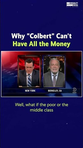 My Economics Lesson for Stephen Colbert