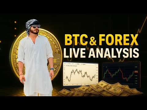 🔴Live GOLD & BTC Analysis | Smart Money Concepts | ICT Strategy Explained #236 FlipperxForex