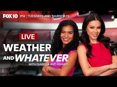 🔴 LIVE: Tuesday 1/6/26 | Weather and Whatever with Ashley & Isabella | FOX 10 Phoenix