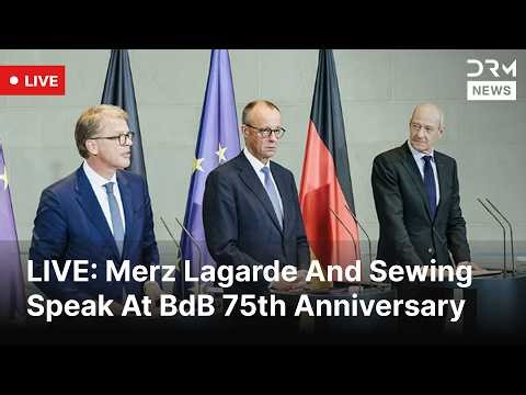 LIVE: Merz Lagarde And Sewing Speak At BdB 75th Anniversary Event | DRM News | AF1F