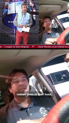 Journalist carjacked on live TV