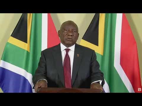 LIVE: South African President Ramaphosa to address nation