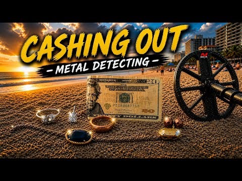 We Found TONS of JEWELRY & CASH! An Amazing Metal Detecting Day on Myrtle Beach 