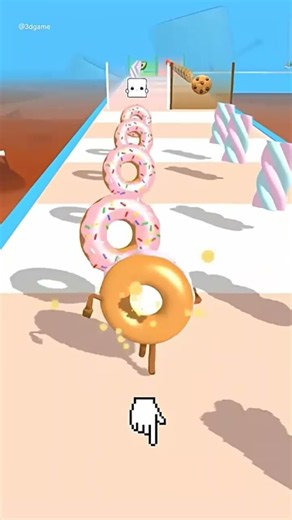 🍩 SWEET DONUT GAMEPLAY #3D​ #game​ #funnyvideo​ #어몽​ #어몽어스​