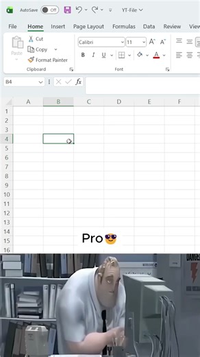 You can also go to the View tab and uncheck Gridlines🖇️📊|@manivasagan-rm | #excel #microsoftoffice