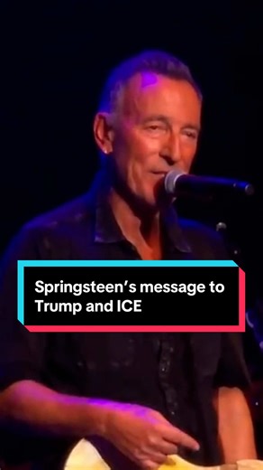 Bruce Springsteen's Powerful Message to Trump at Concert
