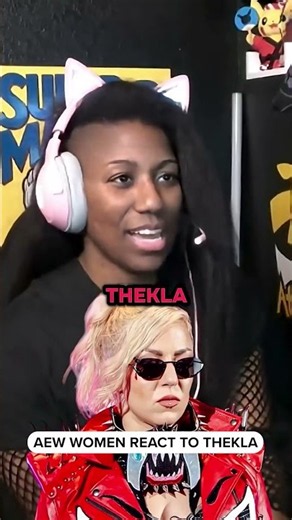 AEW Women React to Thekla 💀🔥