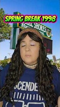 Spring Break 1998 #springbreak #90s #90snostalgia #charactercomedy