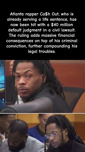 Ca$h Out Is Already Serving LIFE — Now He’s Ordered to Pay $40 MILLION! #cashout #shorts #viralvideo