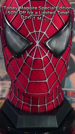Exclusive Tobey Maguire Spider-Man Limited Edition Mask Reveal! 🕷️ | Rare Collectible